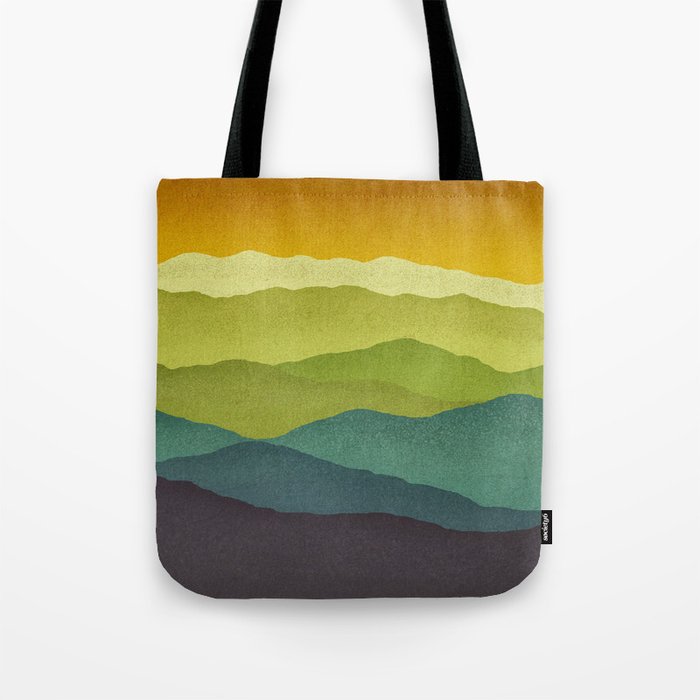 Mountain Colors Tote Bag
