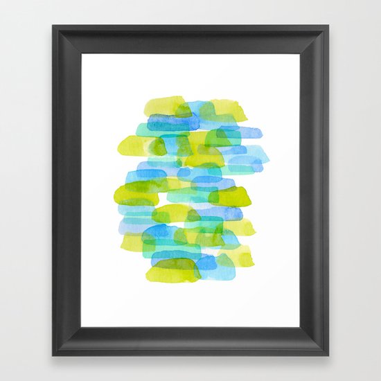 Watercolor 001 Framed Art Print