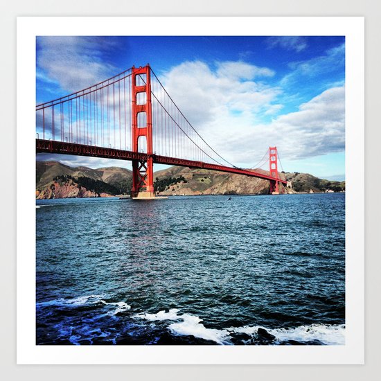 The Golden Gate Bridge Art Print