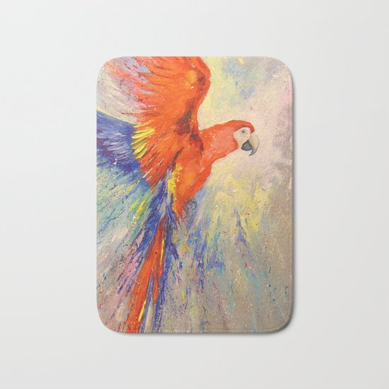 Parrot Bath Mat