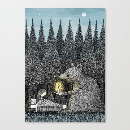 'Night Light' Canvas Print