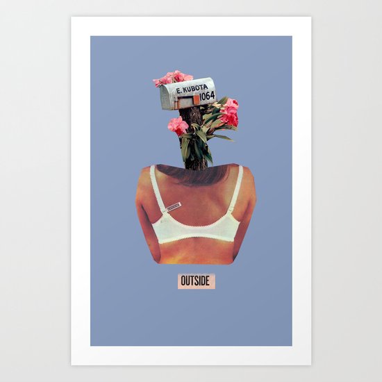 Outside Art Print