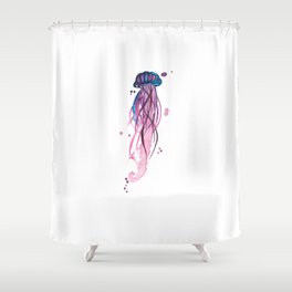 Amethyst Squishy Shower Curtain