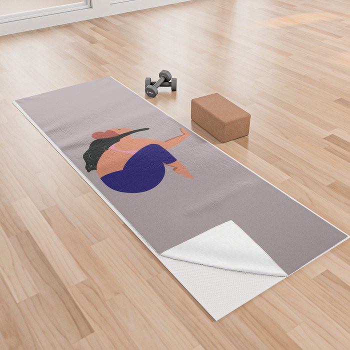 Yoga With Cat 16 Yoga Towel