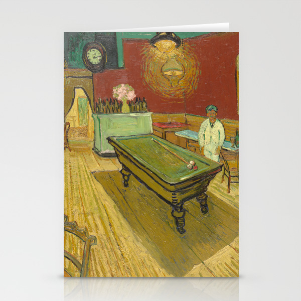 Van Gogh The Night Cafe 1888 Stationery Cards By
