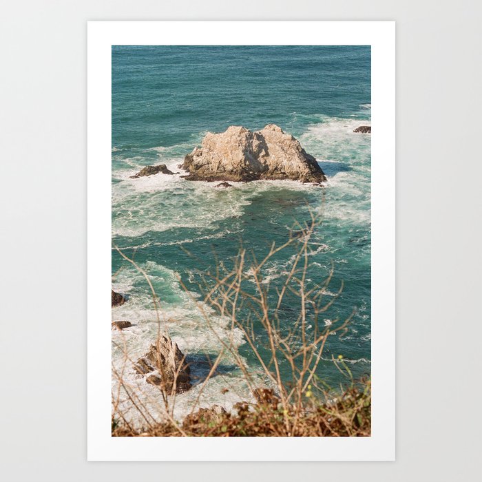 Big Sur California | Ocean Views | Film Photography Art Print