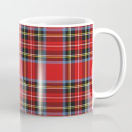 Stewart Royal Modern Detailed Tartan Coffee Mug | Plaid, Celt, Discogypsyfish, Stuart, Dgf, Tartan, Steward, Scottish, Royal, Clan 