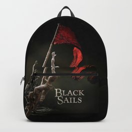 Black Sails Backpack | England, Tvshow, Collage, Show, Blacksails, Art, Pirate, Digital, Redflag, Main 
