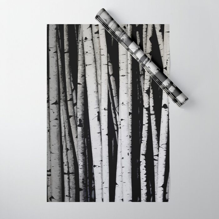 Birch Trees Wrapping Paper