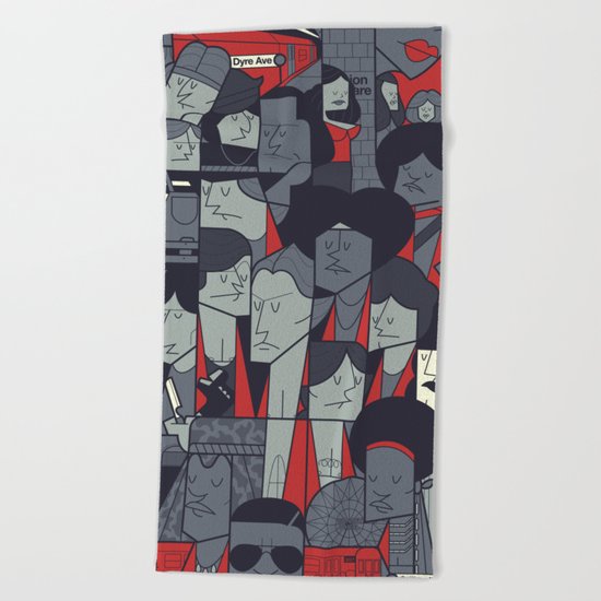 The Warriors Beach Towel