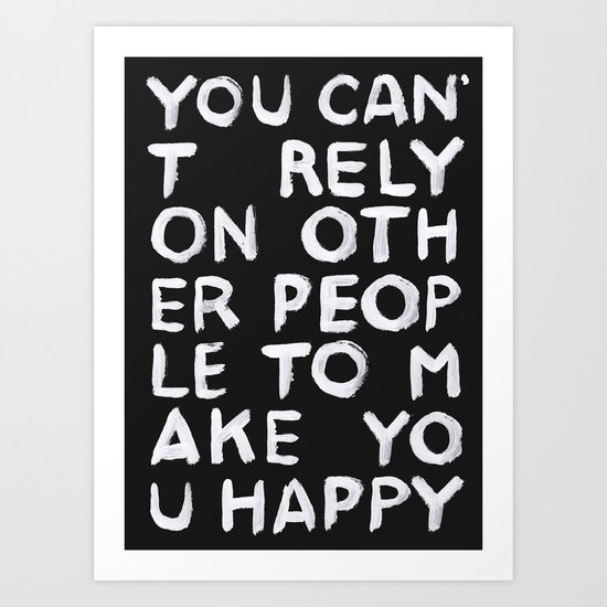Rely Art Print