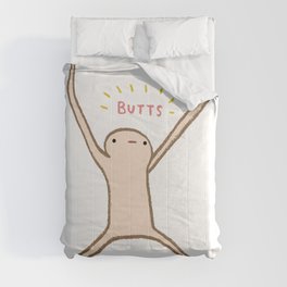 Honest Blob - Butts Comforter