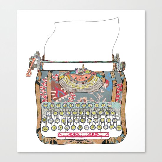 I DON'T KNOW WHAT TO WRITE YOU Canvas Print