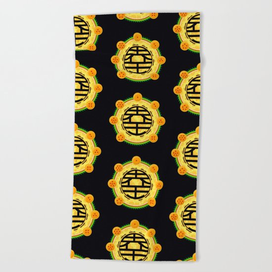 Goku's Kanji Beach Towel