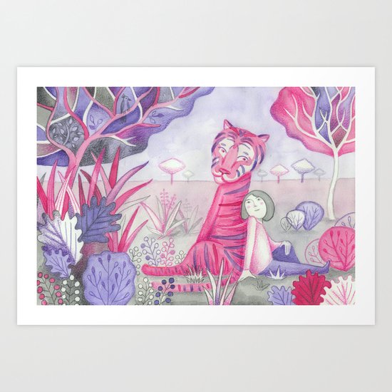 Tigre Art Print
