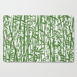 Japanese Tree Seamless Green Bamboo Pattern Cutting Board