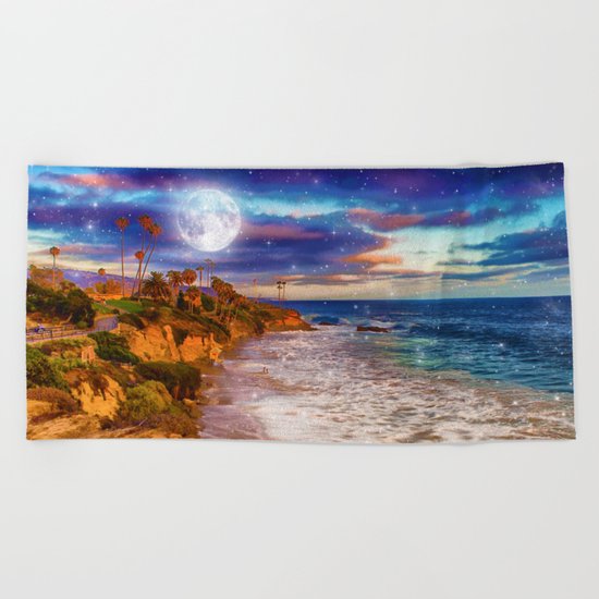 Laguna Moon Beach Towel