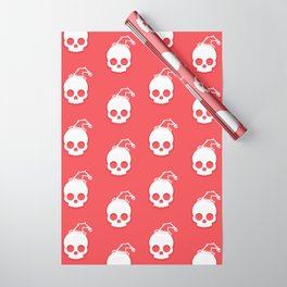 Christmas Skulls Wrapping Paper