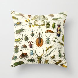 Bugs  Throw Pillow