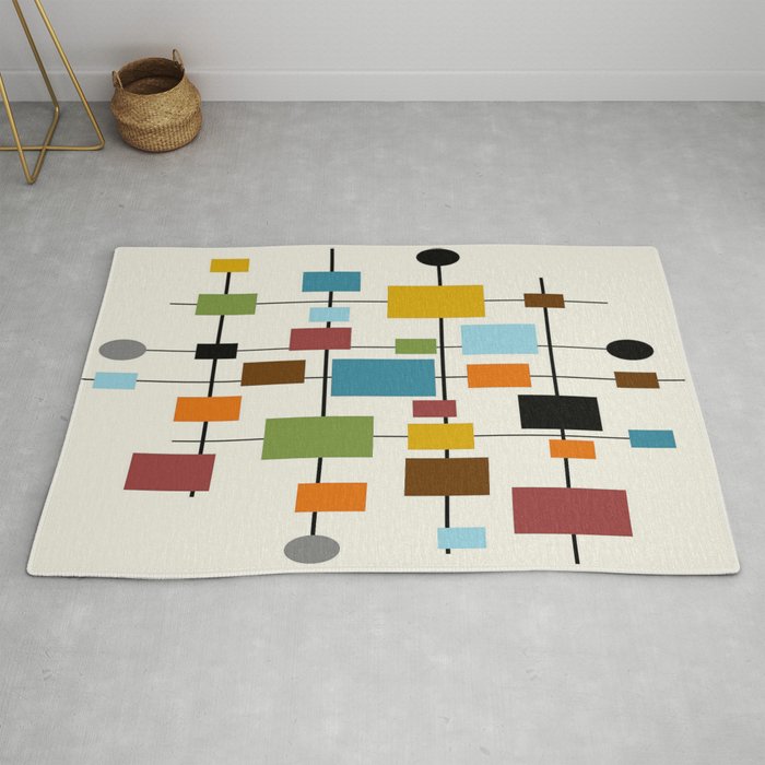 Kitchen Mat Mid Century Modern with Black Cat Kitchen Rugs Set of