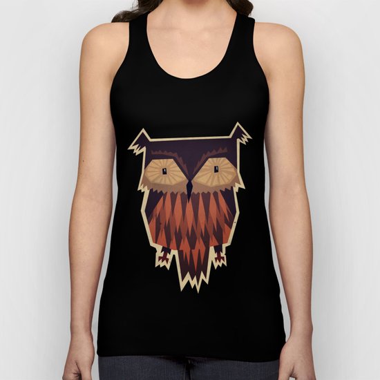 Owl Unisex Tank Top