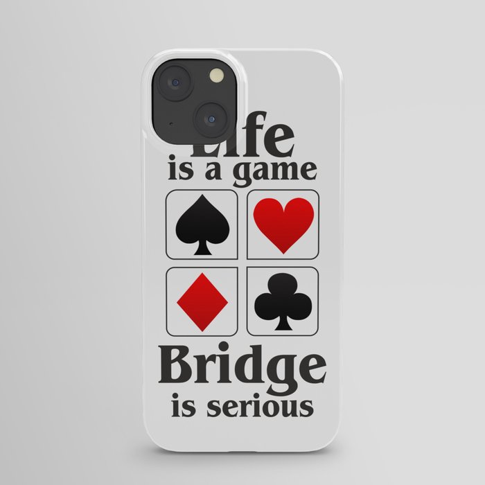 Bridge player gift, Bridge game. Contract Bride, Duplicate Bridge, Bridge lover, Bridge partner iPhone Case