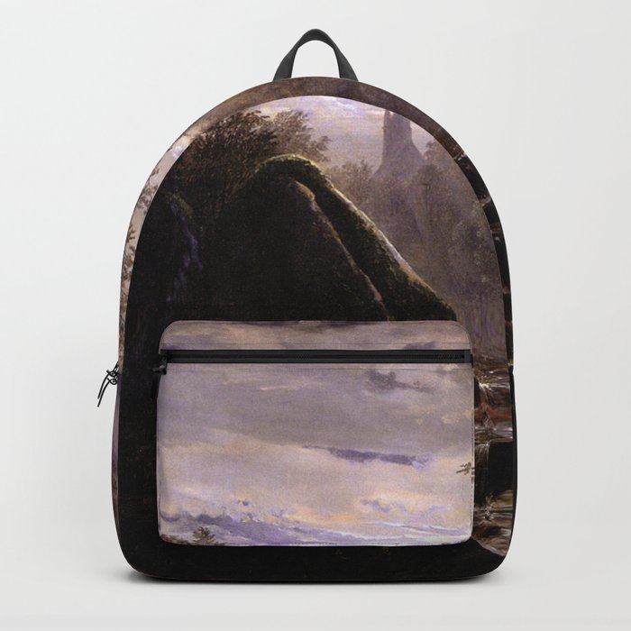 a moonlit night - Carl Wagner  Backpack
