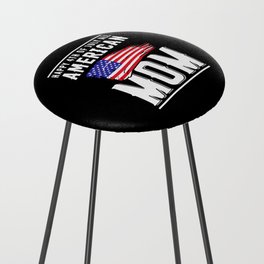 Happy 4th of July all American Mom Counter Stool