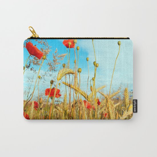 Lying in the cornfield, let your soul Carry-All Pouch