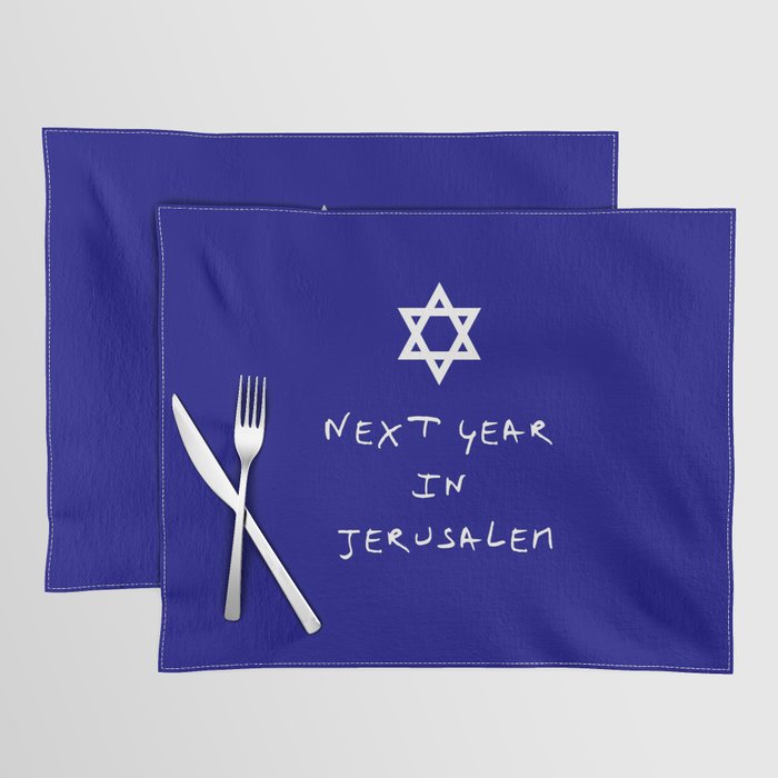 Next year in Jerusalem 7 Placemat