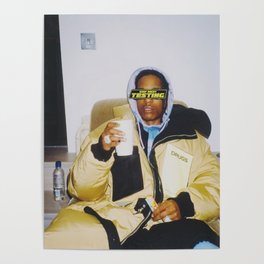 A$AP Rocky Studio Testing Poster