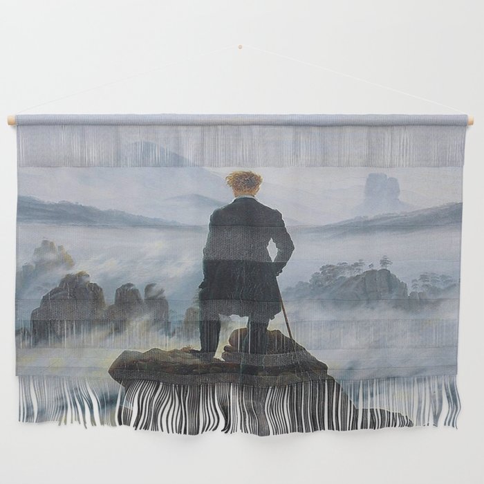 Caspar David Friedrich "Wanderer above the sea of fog Wall Hanging