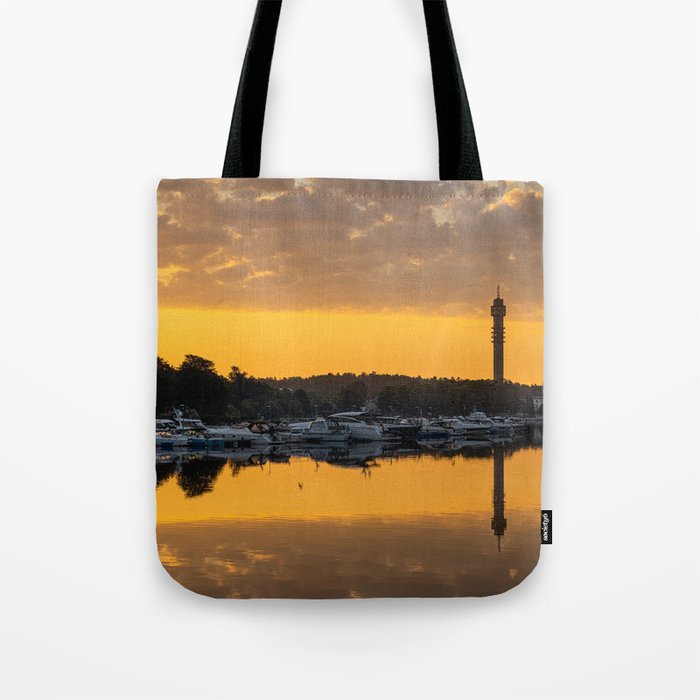 Stockholm dawn Tote Bag