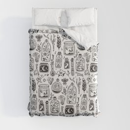 The Tiny Witch Gallery Duvet Cover
