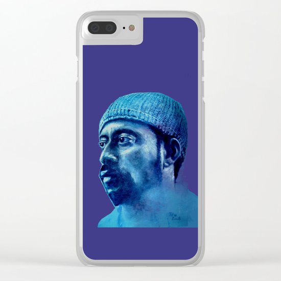 MADLIB - purple version Clear iPhone Case