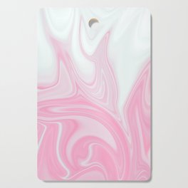 Pink Liquid Marble Cutting Board