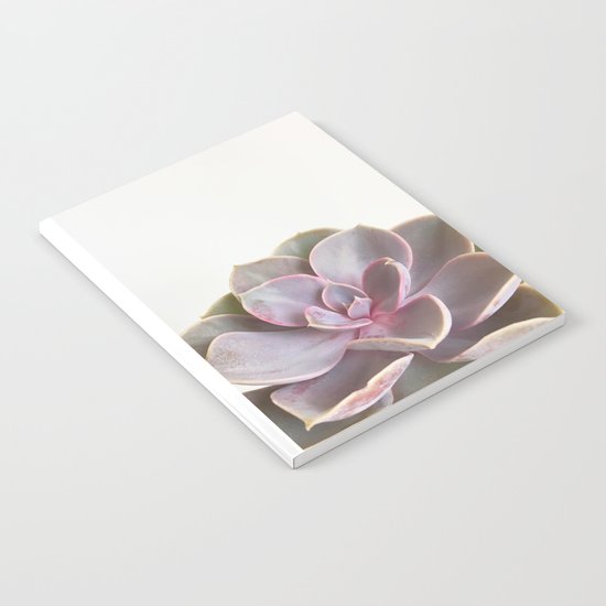 Purple Succulent Notebook