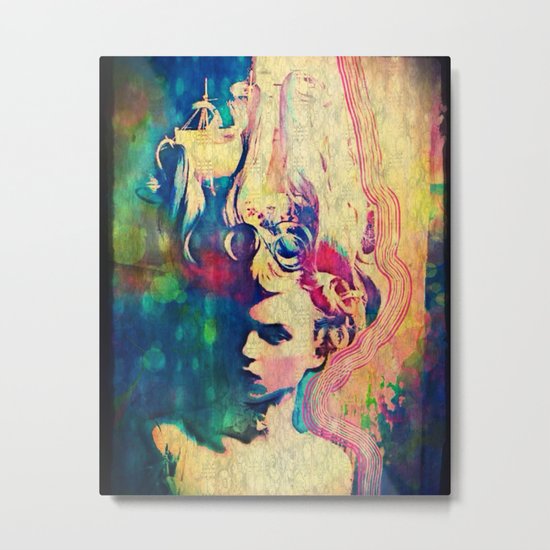 She is sweet ship candy Metal Print