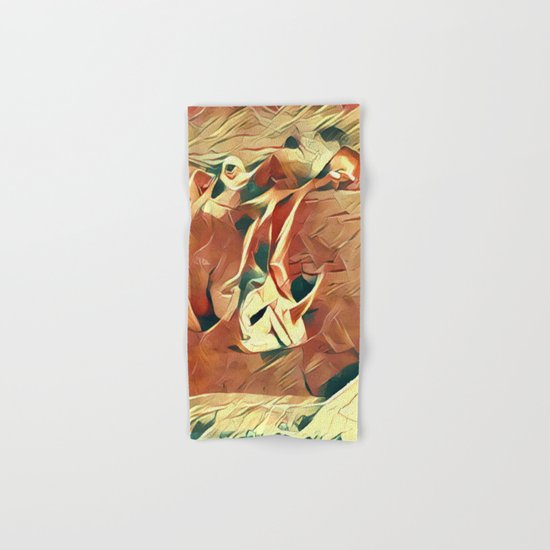 Hippo Hand & Bath Towel