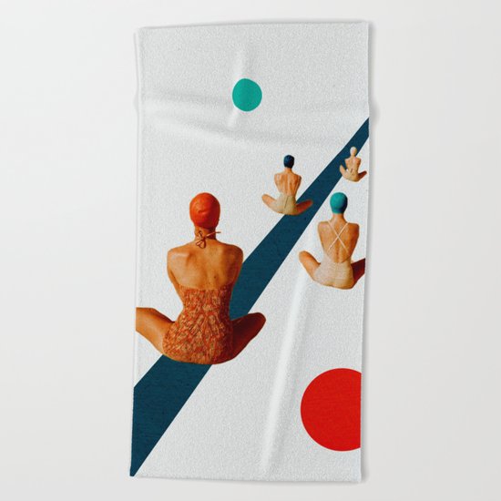 summer is ending Beach Towel