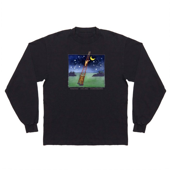Reaching for the Moon Long Sleeve T Shirt