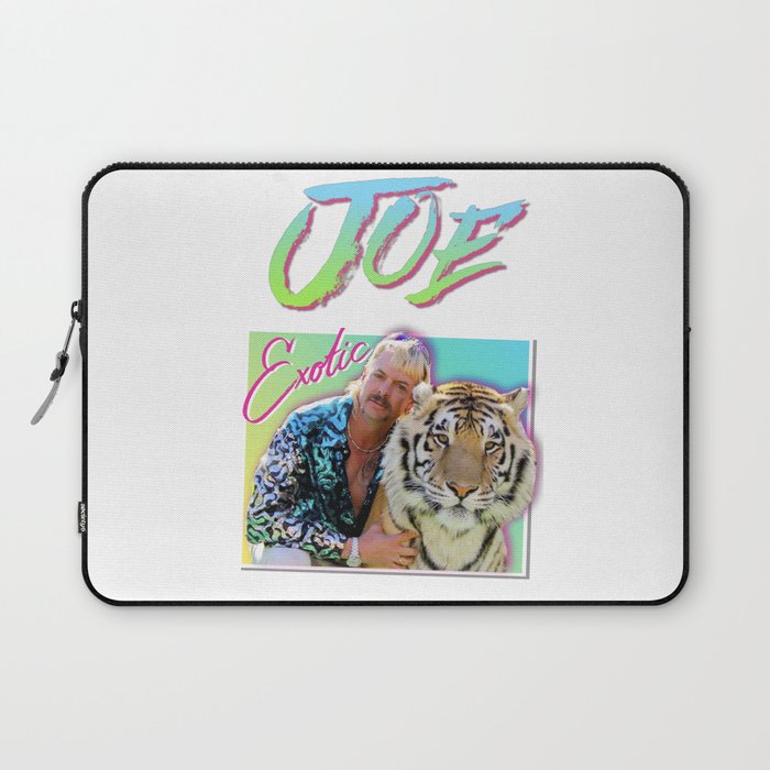 Tiger King Joe Exotic 80s style Laptop Sleeve