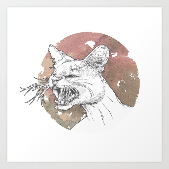 Bastet Unrequited Art Print