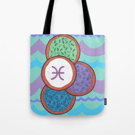Pisces Astrological Sign Cookies Tote Bag