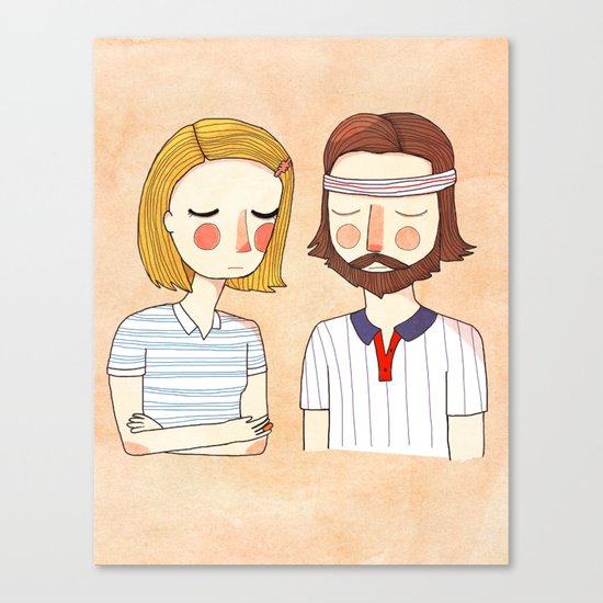 Secretly In Love Canvas Print