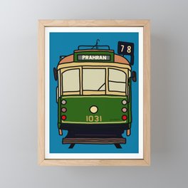 Melbourne Tram - No.78 to Prahran Framed Mini Art Print