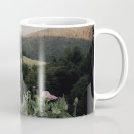 Northern California Mountains Poppies Nature Photography  Coffee Mug