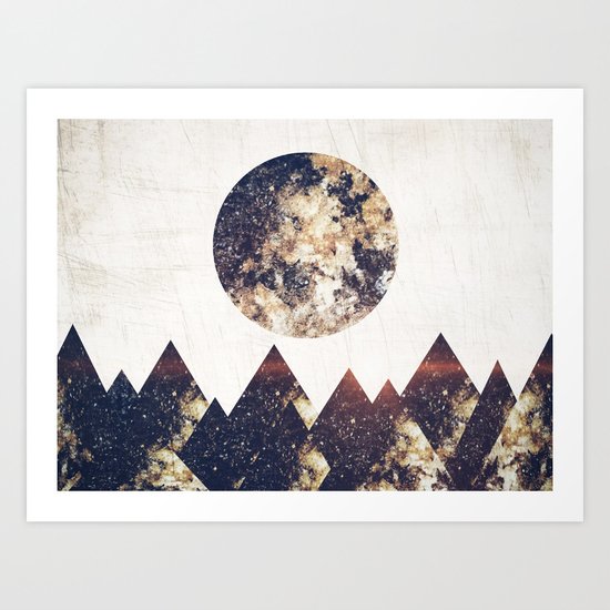 moon children Art Print