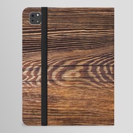 Wood texture 4 iPad Folio Case