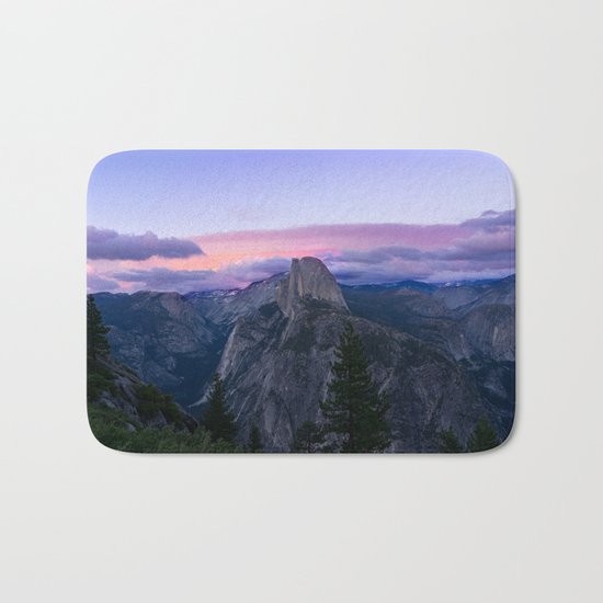 Yosemite National Park at Sunset Bath Mat